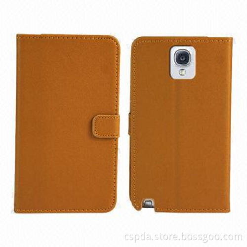 Folio Wallet Leather Case for Samsung Galaxy Note 2 Note 3